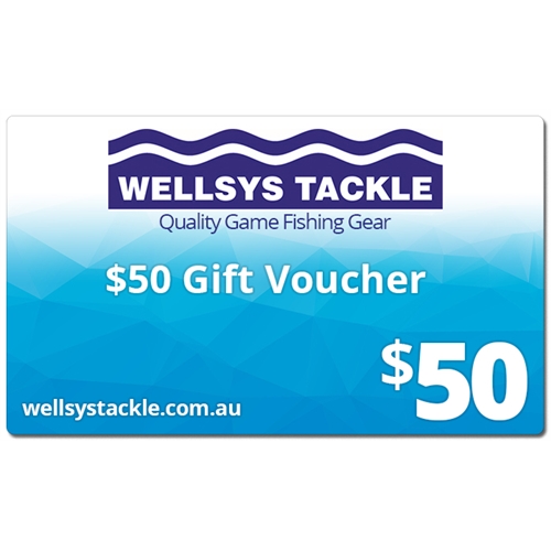 $50 Gift Voucher - Wellsys Tackle