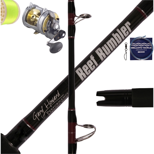 10kg Combo - Gary Howard Reef Rumbler 60LBT 8-15kg Rod with Tyrnos 30-2SP Reel