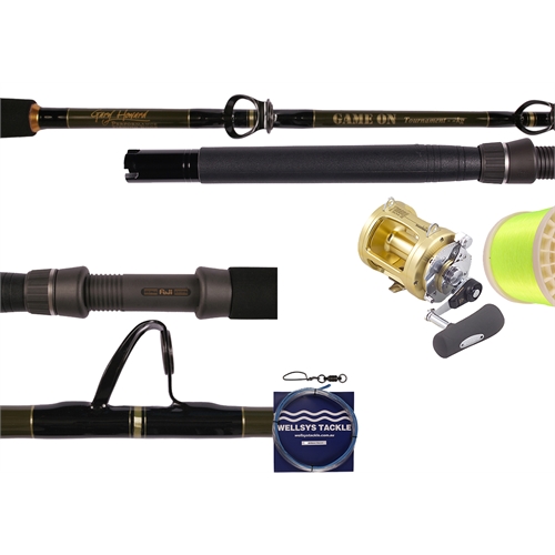 15kg Combo - Gary Howard Tournament 15kg Rod with Tiagra 30WLRSA Reel