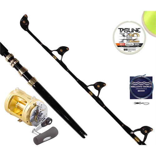 37kg Combo - Gary Howard Game On 37kg/straight butt Rod with TI50WLRSA Reel