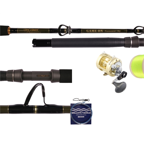 8kg Combo - Gary Howard Tournament 8kg Rod with Tiagra 16A Reel