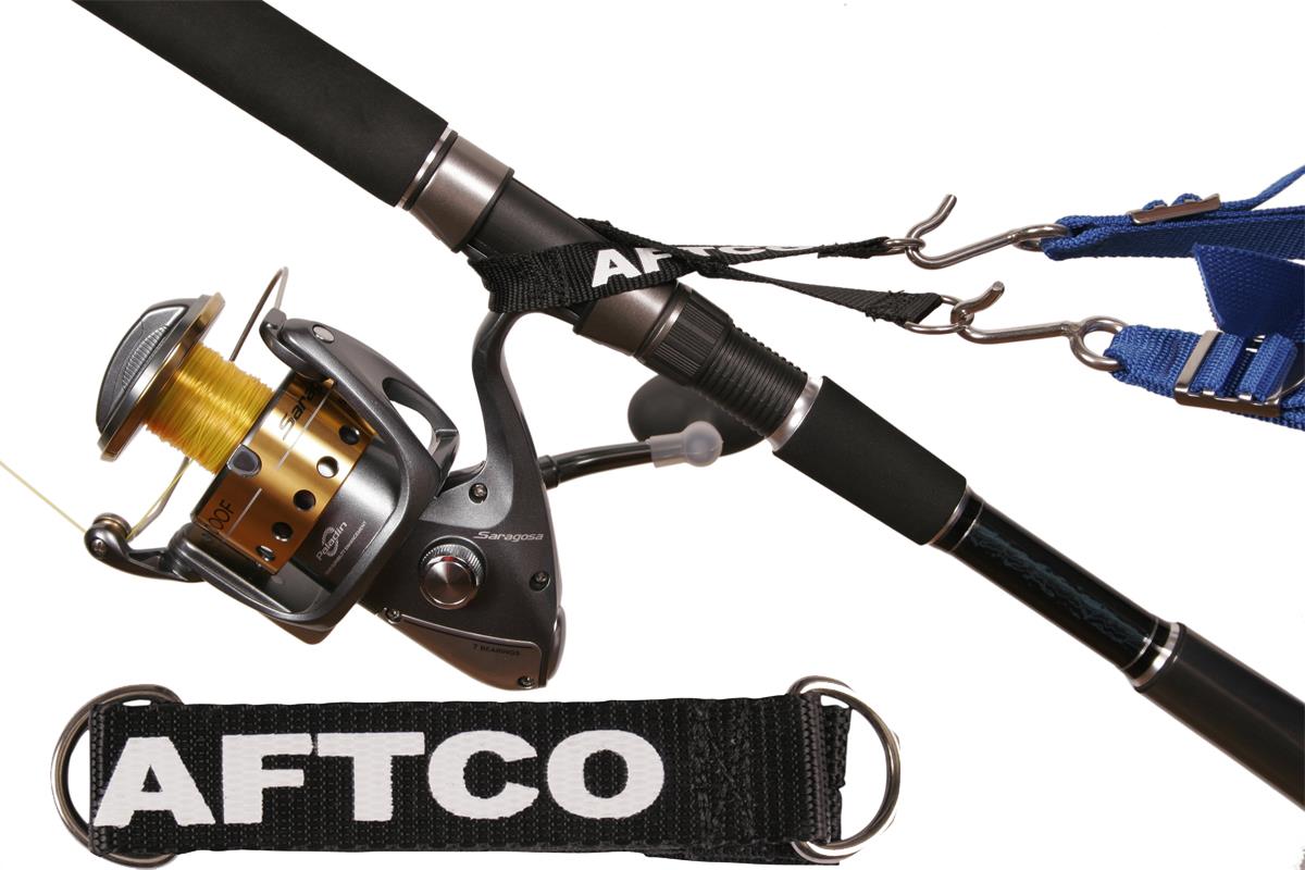 Aftco fishing spinning reel harness strap from wellsys tackle