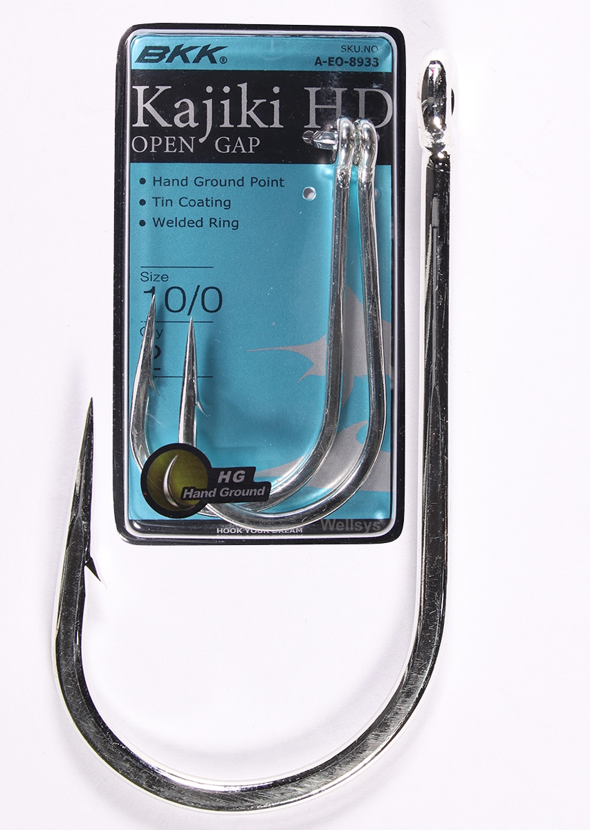 BKK Fishing Hooks - KAJIKI Heavy Duty Open Gap Trolling Hook