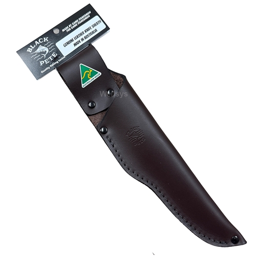 Black Pete Game Fishing LEATHER KNIFE SHEATH