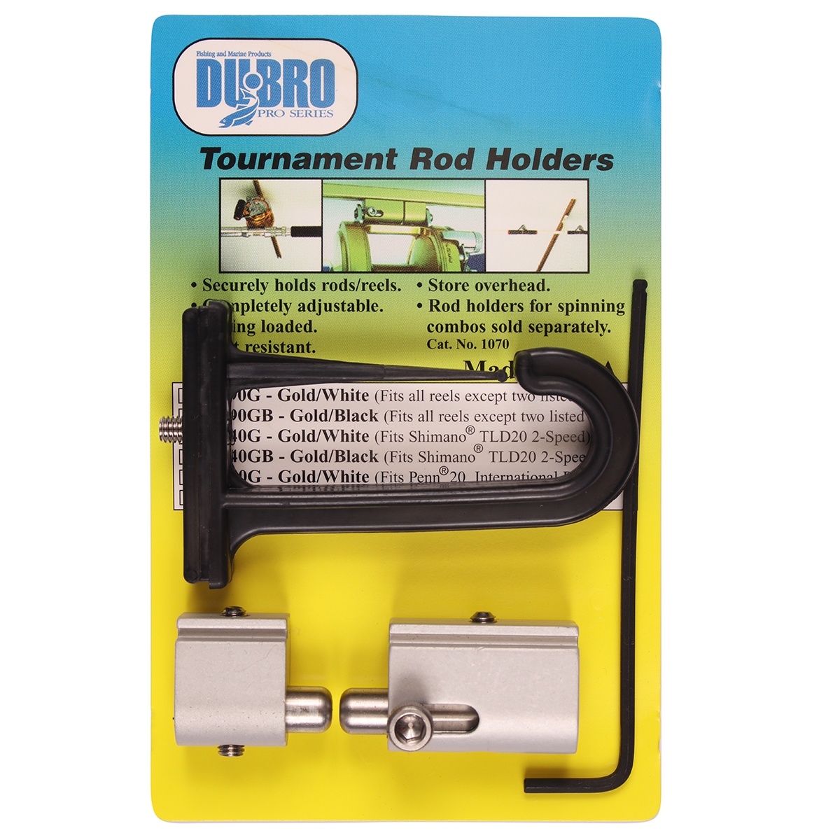 DuBro Fishing Rod Storage - TOURNAMENT ROD HOLDER