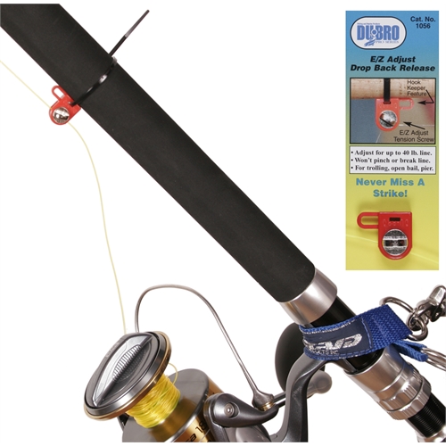 DuBro SPIN FISHING outfit DROP BACK Line RELEASE Pkt/2