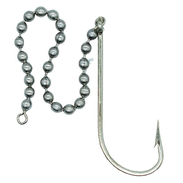 Head Start Fishing Replacement DIVER BEAD CHAIN 7/0 HOOK Pkt/2