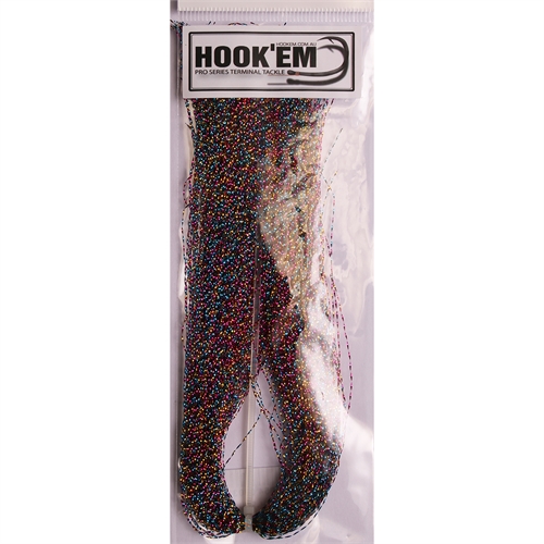 Hookem Fishing - Tinsel Flash Hair Length 300mm Pkt