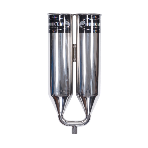 Hookem Fishing Double Live Bait Tubes - DETACHABLE MOUNT