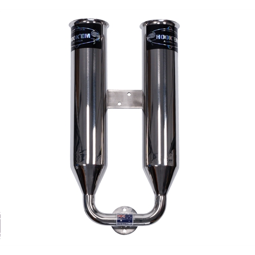 Hookem Fishing Double Live Bait Tubes - THRU TRANSOM MOUNT