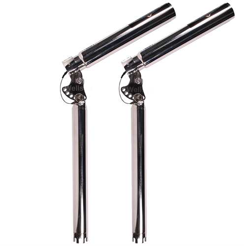 Hookem Fishing ECONOMY ADJUSTABLE Outrigger Snouts Pair