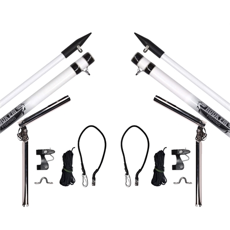 Junior Set- 3m White Poles
