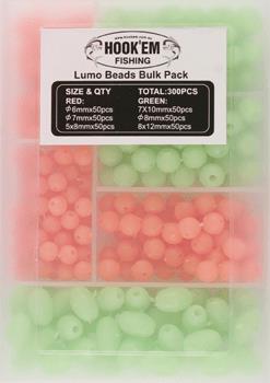 Hookem Fishing SOFT LUMO BEADS