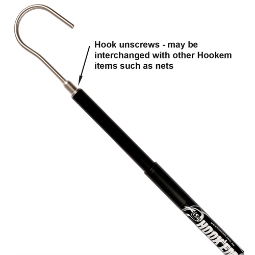 Hookem Fishing Telescopic Pole & Mooring Retrieval BOAT HOOK