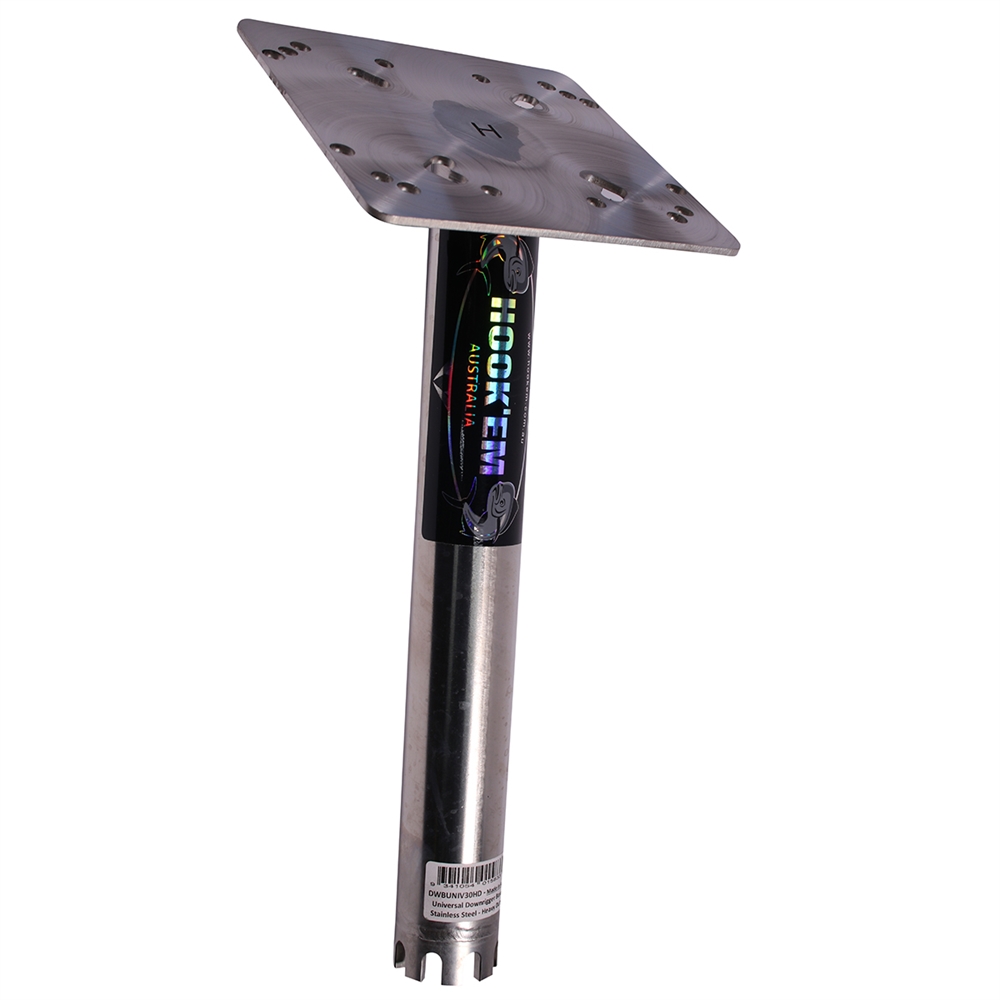 Hookem Fishing Universal DOWNRIGGER BASES Rod Holder Mounts