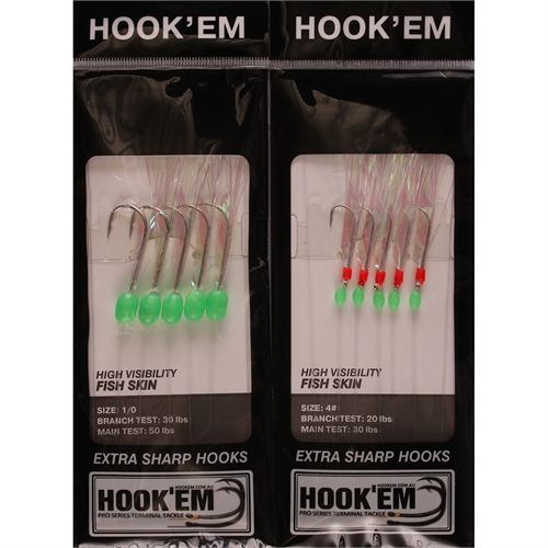 Hookem Sabiki Fishing Bait Jigs