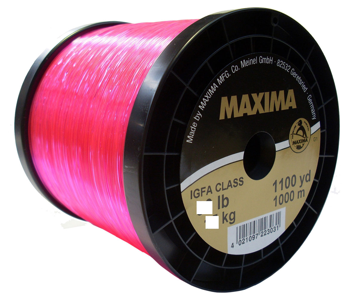 MAXIMA Fishing Line - TOURNAMENT IGFA MONO HI-VIS PINK