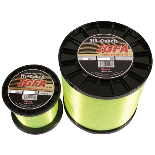 MOMOI Fishing Line IGFA HI-CATCH MONO Fluro YELLOW