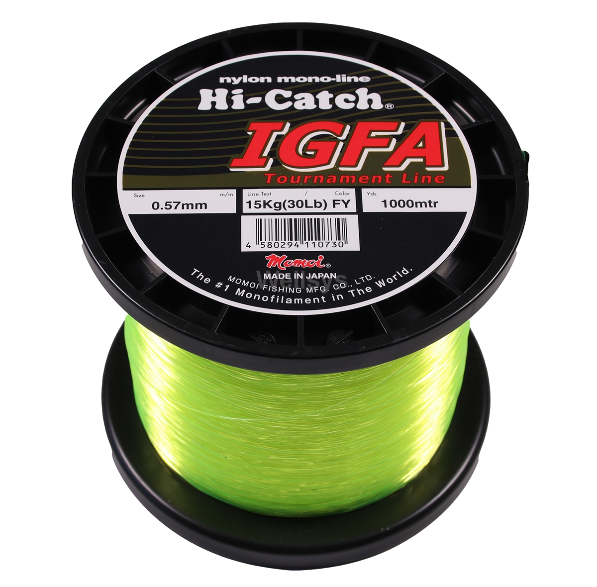 MOMOI Fishing Line IGFA HI-CATCH MONO Fluro YELLOW