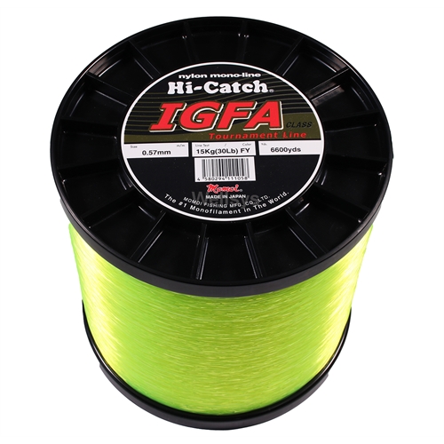 MOMOI Fishing Line IGFA HI-CATCH MONO Fluro YELLOW