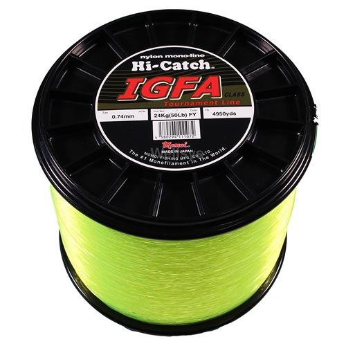 MOMOI Fishing Line IGFA HI-CATCH MONO Fluro YELLOW