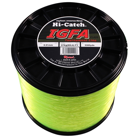 MOMOI Fishing Line IGFA HI-CATCH MONO Fluro YELLOW