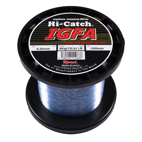 MOMOI Fishing Line IGFA HI-CATCH MONO LIGHT BLUE