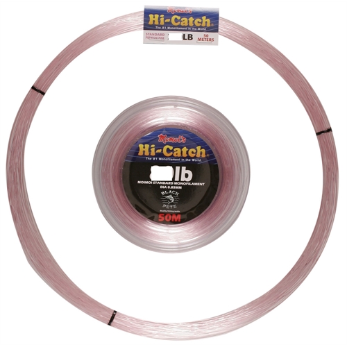 MOMOI Hi-Catch Leader Standard MONOFILAMENT PINK 50m