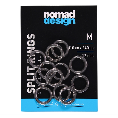 Nomad Fishing Heavy Duty Split Rings 