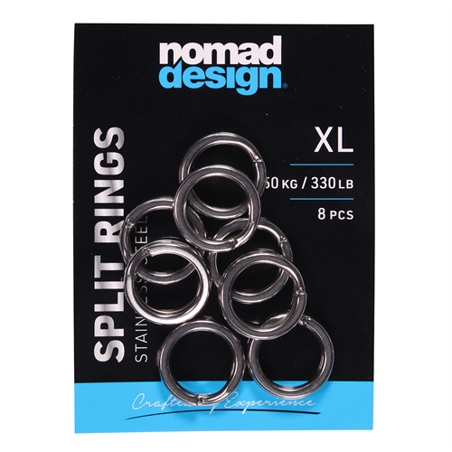 Nomad Fishing Heavy Duty Split Rings 