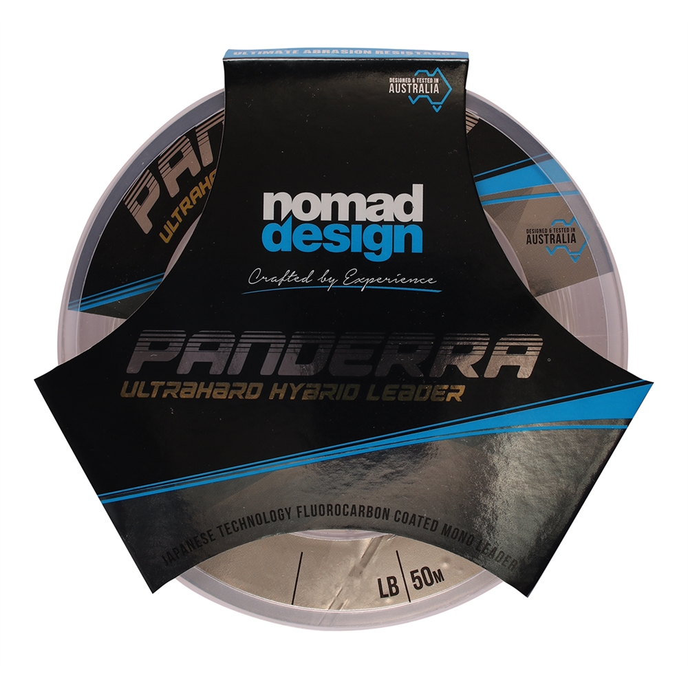 Nomad Riptide Fluorocarbon Coated Mono Leader from Wellsys Tackle