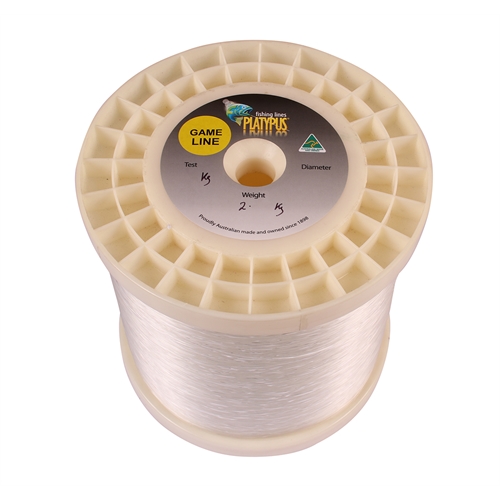 PLATYPUS IGFA Mono Game Fishing Line CLEAR BULK Spool 2kg