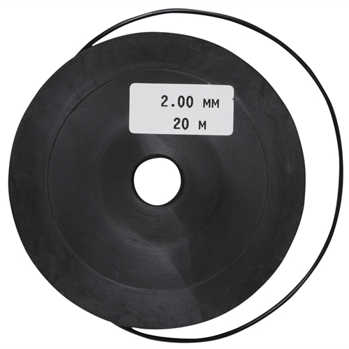 Platypus Fishing Outrigger Line - BLACK NYLON 500lb 20m