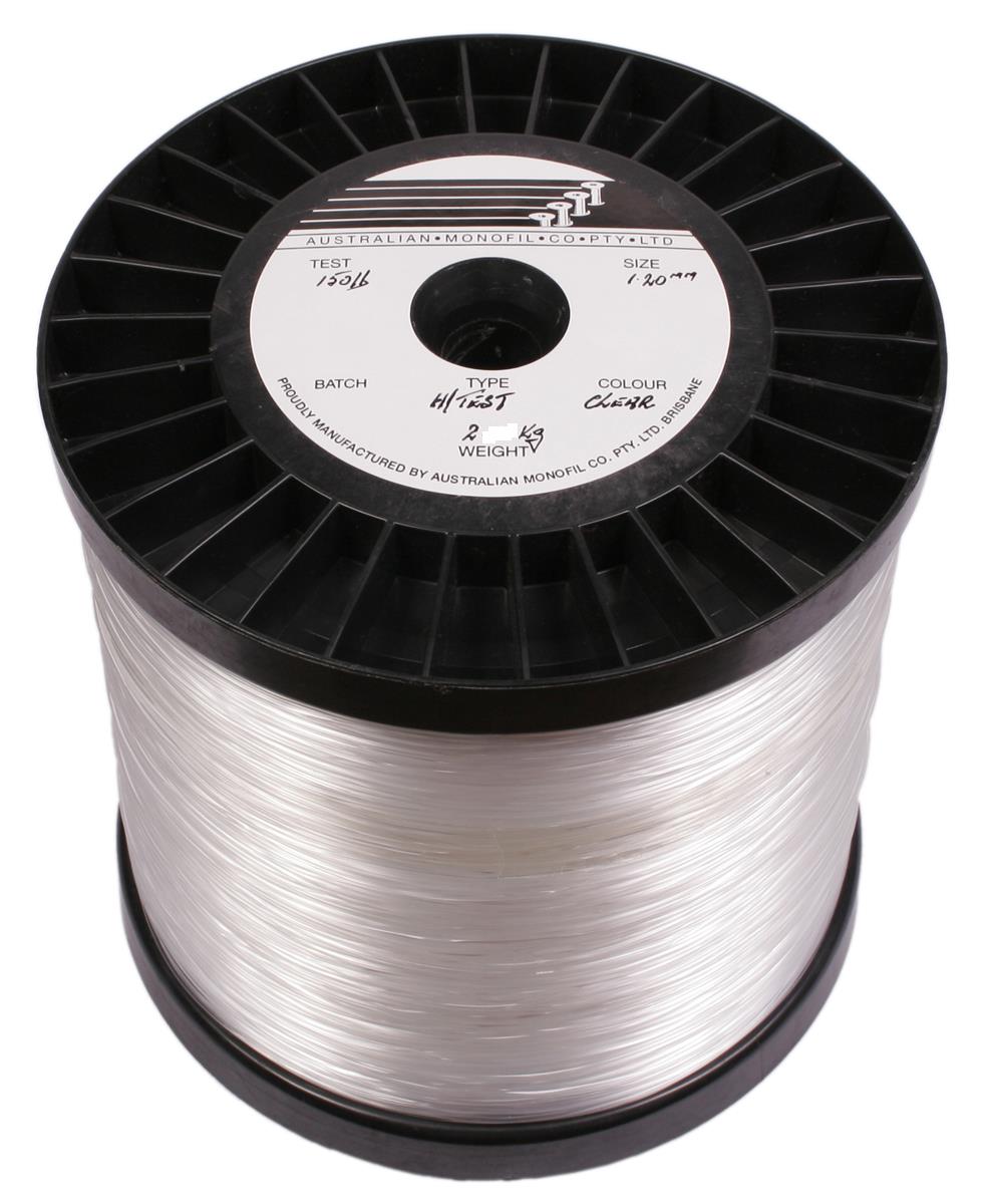 Platypus HiTest MONO Fishing Leader BULK Spool 2kg