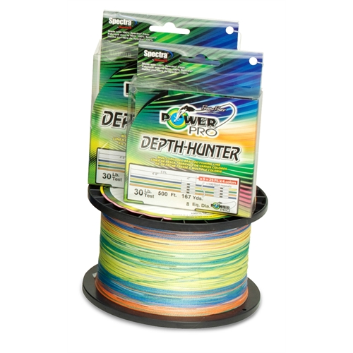 Power Pro DEPTH HUNTER Braid Fishing Line 30lbs 333yds-304m