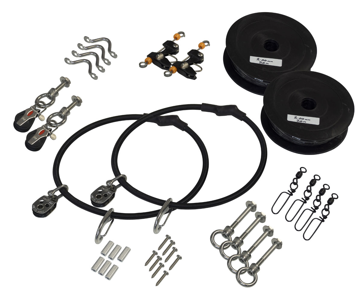 Reelax Game Fishing OUTRIGGER HALYARD RIGGING KIT