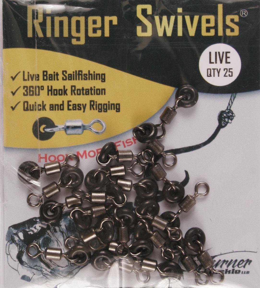 Ringer Fishing Swivels - LIVE BAIT RIGGING Pkt/25