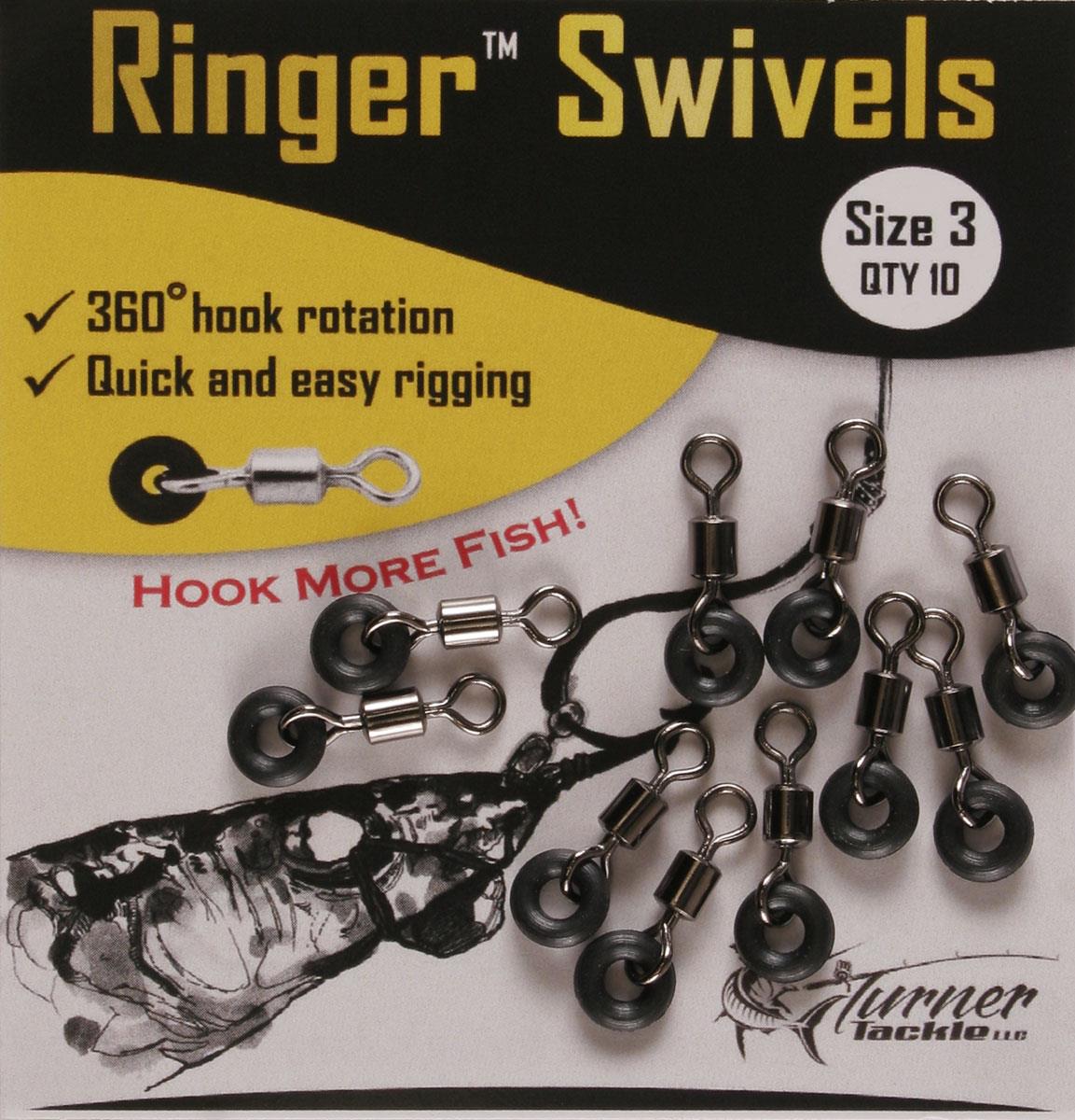 Ringer Game Fishing Bait Rigging Swivels