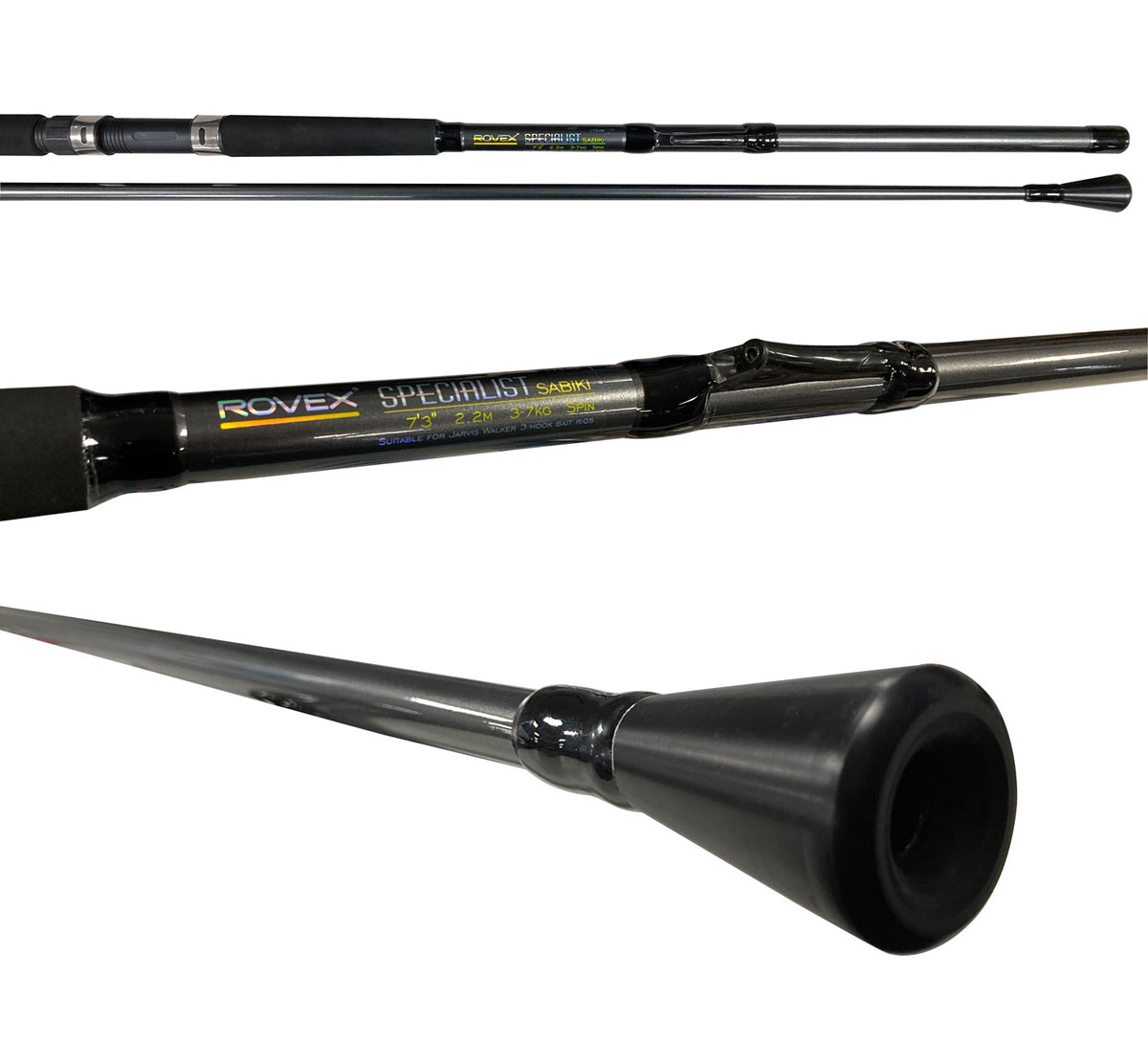 Rovex Sabiki SPIN BAIT JIG Fishing ROD