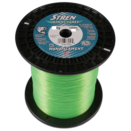 STREN Fishing Line - IGFA MONO HI-VIS GREEN