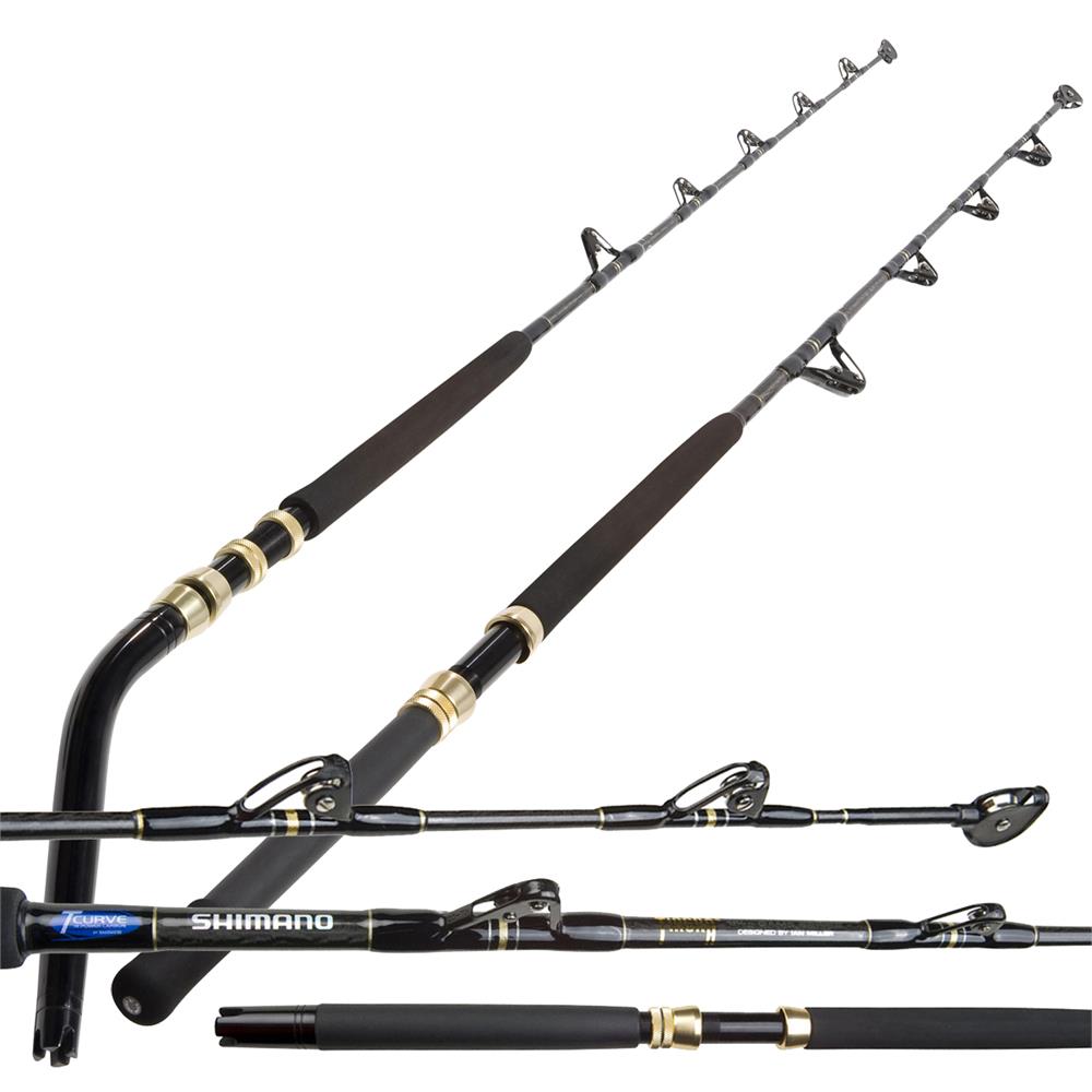 Shimano TIAGRA TCURVE Stand Up Game Fishing Rods from Wellsys Tackle