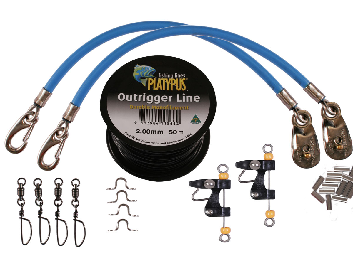Top Shot Outrigger Halyard Rigging Kit from Wellsys Tackle