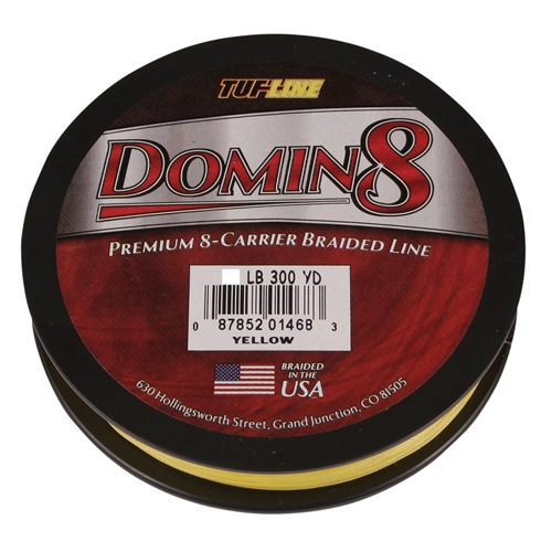 Tuf-Line Braid Fishing Line - DOMIN8  300yds - 274m