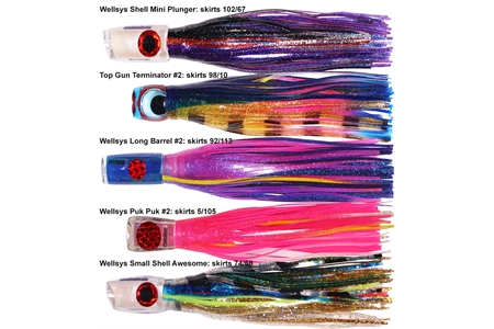 Wellsys Bluefin Tuna Lure Set - Medium/Heavy Tackle