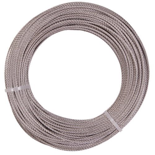 Wellsys Fishing Wire - 49 Strand Stainless Steel UNCOATED