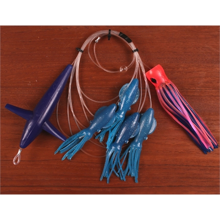 Squid Blue  Glow Hummingbird Blue