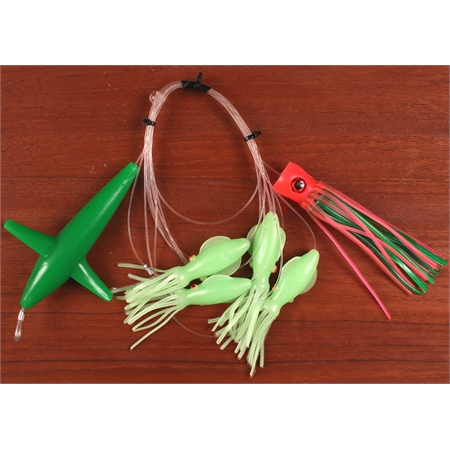 Squid Green Glow- Hummingbird Green