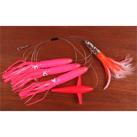 Squid Pink - Hummingbird Pink - Lure Pink/white