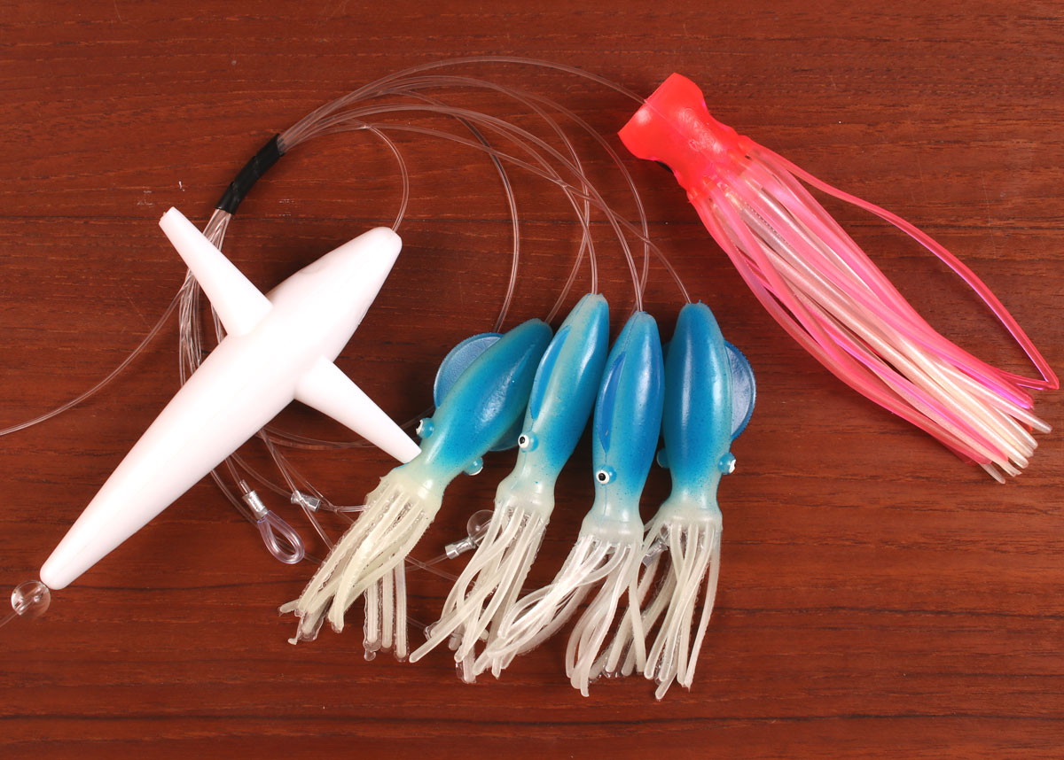 Wellsys Game Fishing DAISY CHAIN TEASER LURE SOFT HEAD PUSHER