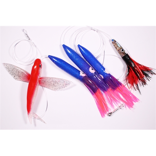 Wellsys Game Fishing - Daisy Chain Teaser FLYING FISH-FEATHER